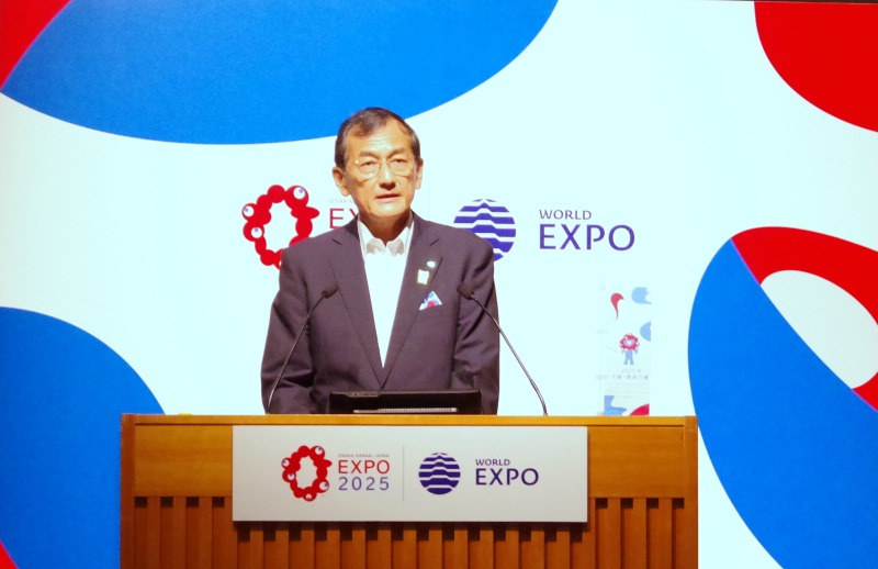 クボタ北尾社長、「食と農」考える場に 万博の成功に向け貢献誓う　